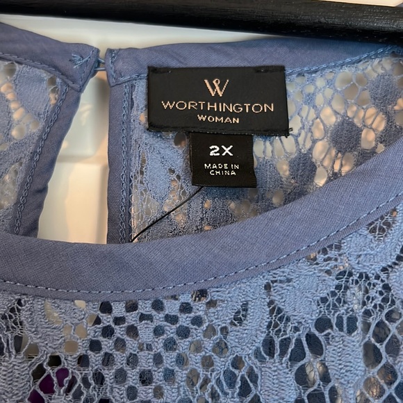 Worthington lace blouse - Picture 2 of 5